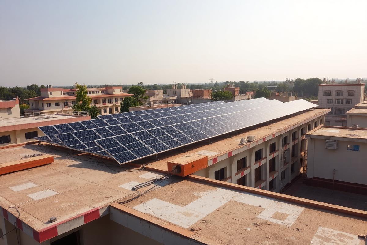School solar rooftop