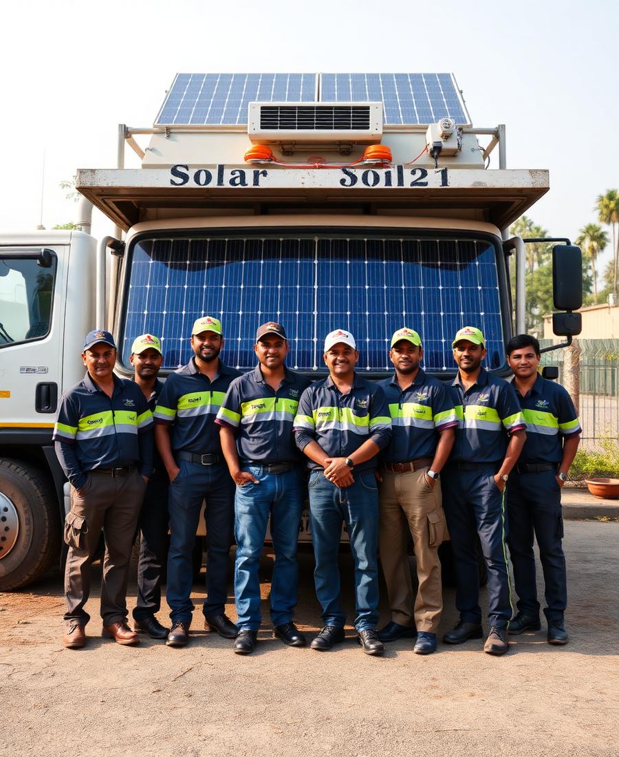 Verma Solar team